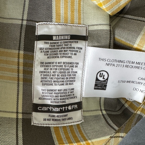 NWT Carhartt FR Flame Resistant 3XL Cat 2 Force Rugged Flex Loose Fit Twill - Picture 10 of 12